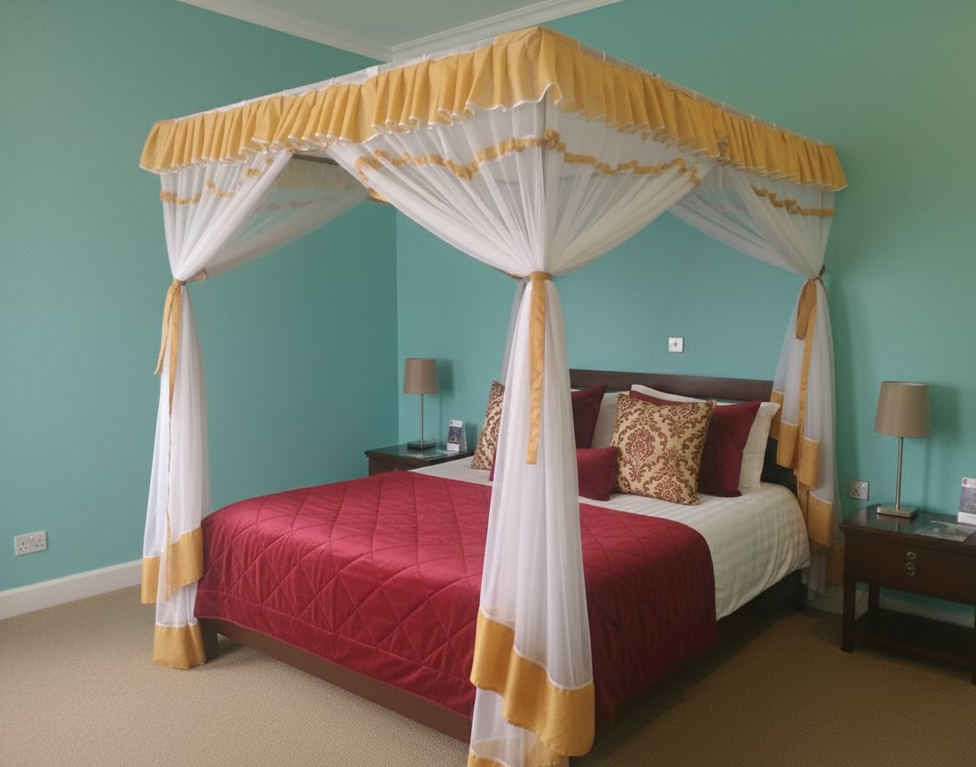 Chambre spacieuse à l'Hôtel Ruvubu